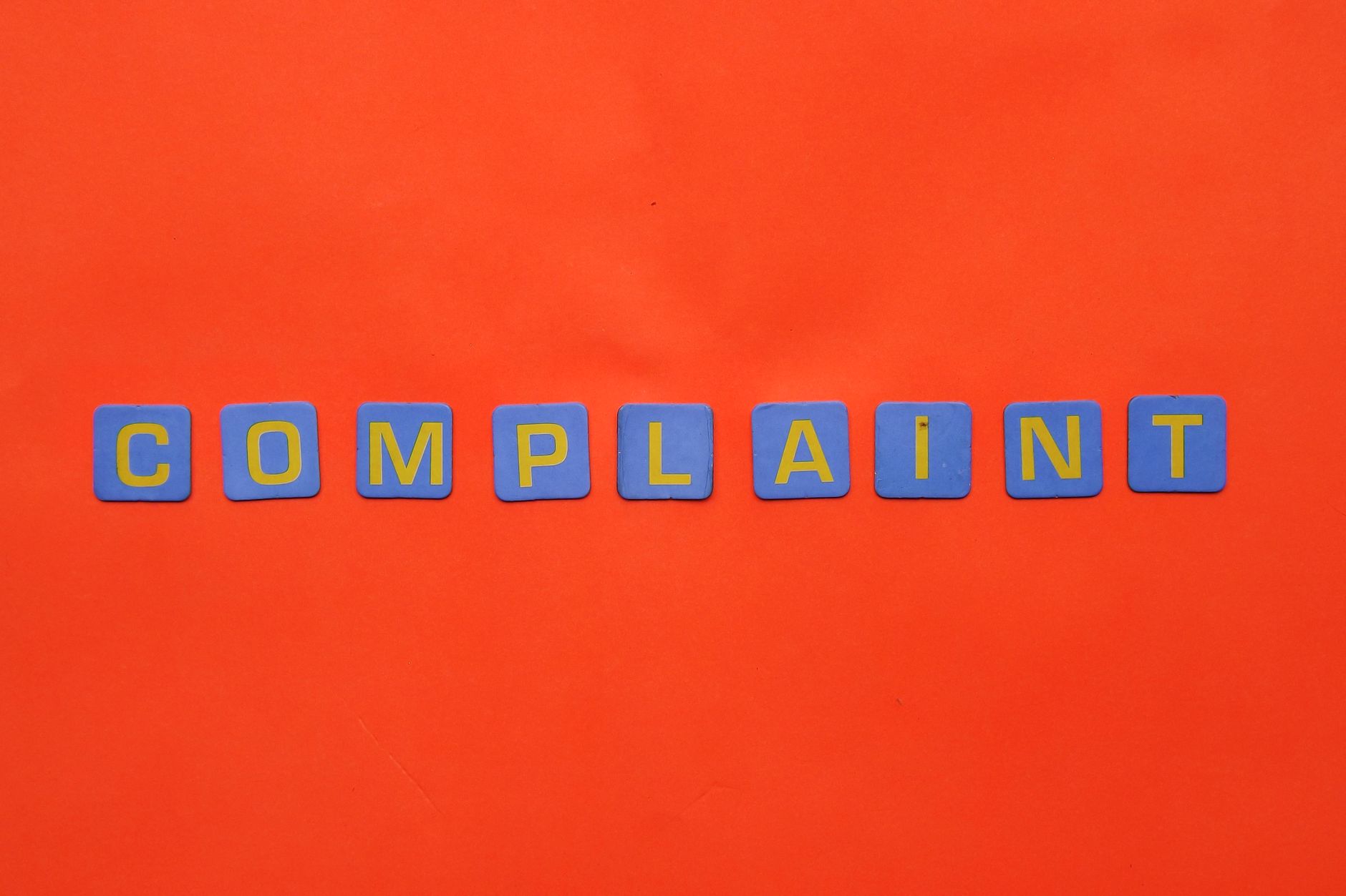 financial support complaints